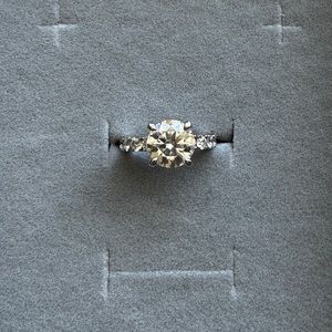 Moissanite Ring